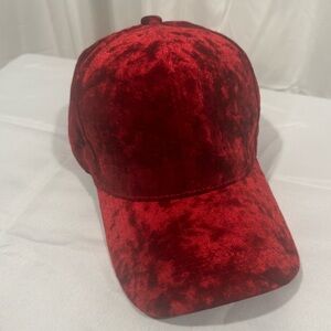 Crushed Velvet Baseball Cap